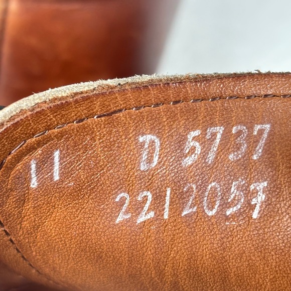 Allen Edmonds Fifth Avenue Dark Chili Brown Leather Cap Toe Oxford Shoes 11 D main image 7